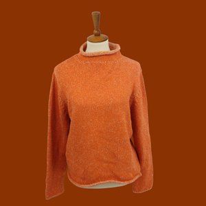 Vintage Cotton Knit Chunky Sweater M